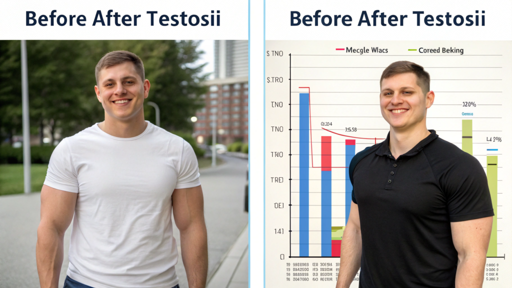 Testosil before, after