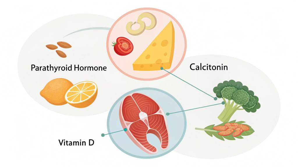 Three main hormones